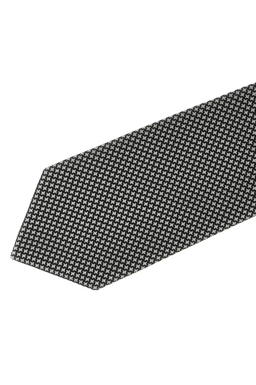 Silk tie Gray