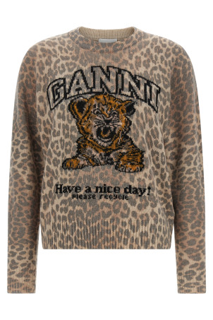 'Tiger' sweater Beige