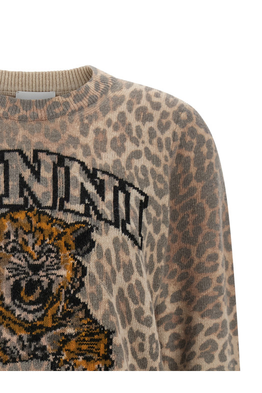 'Tiger' sweater Beige