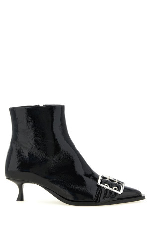 'Buckle' ankle boots Black