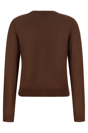 'Argyle' cardigan Brown
