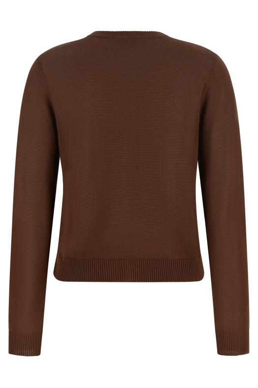 'Argyle' cardigan Brown