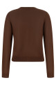 'Argyle' cardigan Brown