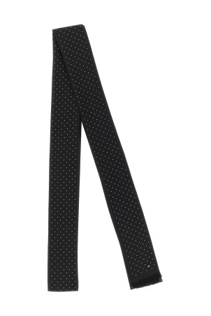 Шарф у горошок, різнокольоровий TOM FORD SSE031S0312NWG