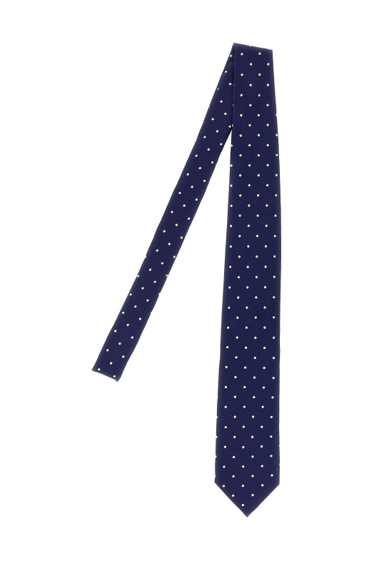 Silk tie Blue