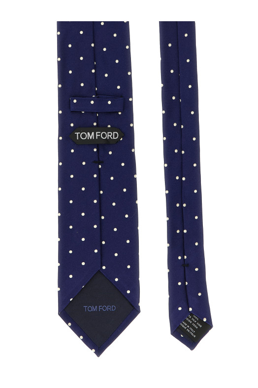 Silk tie Blue