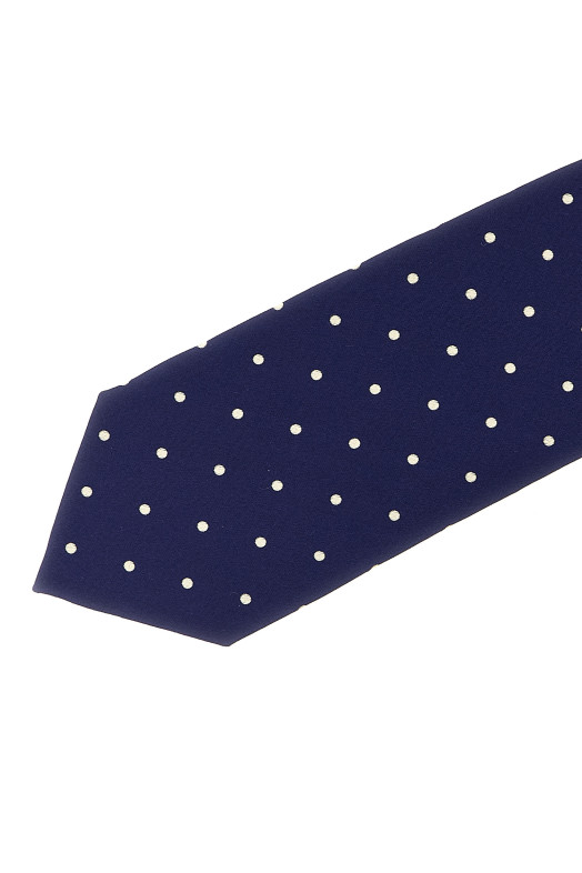 Silk tie Blue