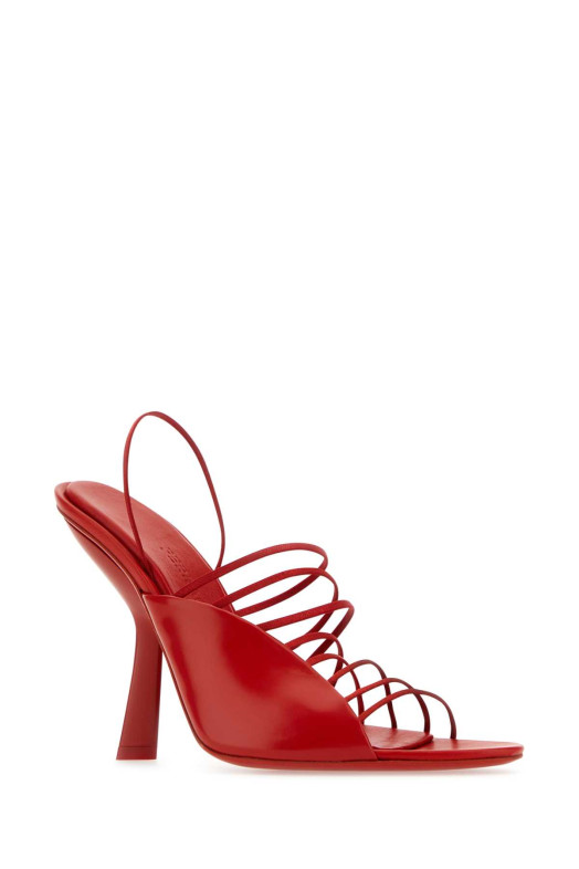 Red leather Altaire sandals SALVATORE FERRAGAMO (01F0247602891C)