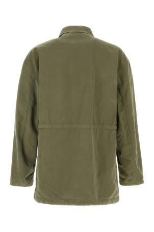 Army green cotton Maxence jacket THE ROW (1307W4402)