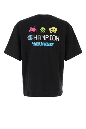 T-SHIRT SPACE INVADERS Black CHAMPION (220173)