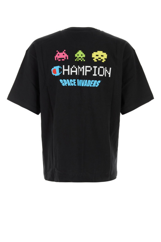 Футболка SPACE INVADERS, черная, CHAMPION (220173)
