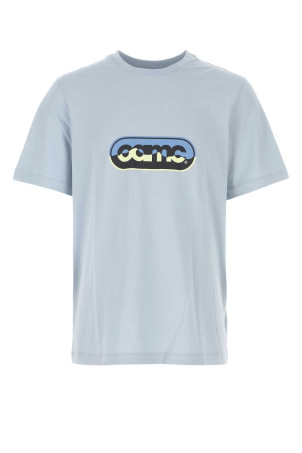 Light-blue cotton oversize t-shirt OAMC (23E28OAJ08COT00744)