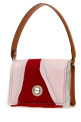 Multicolor satin and leather Mirim handbag DENTRO (23WDNBO022)