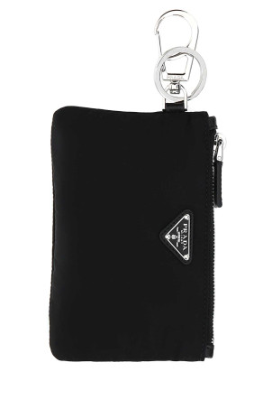 Black nylon key ring Black PRADA (2TT1172DMK)