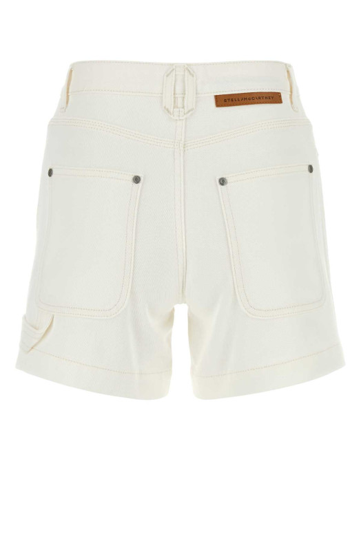 Two-tone denim shorts STELLA McCARTNEY (6D02503SPH57)