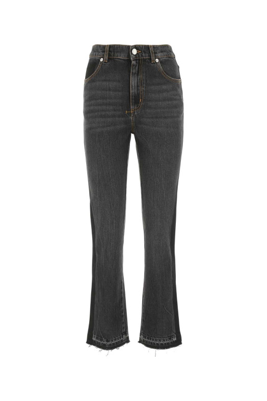 Black denim jeans ALEXANDER MCQUEEN (708791QMAB2)