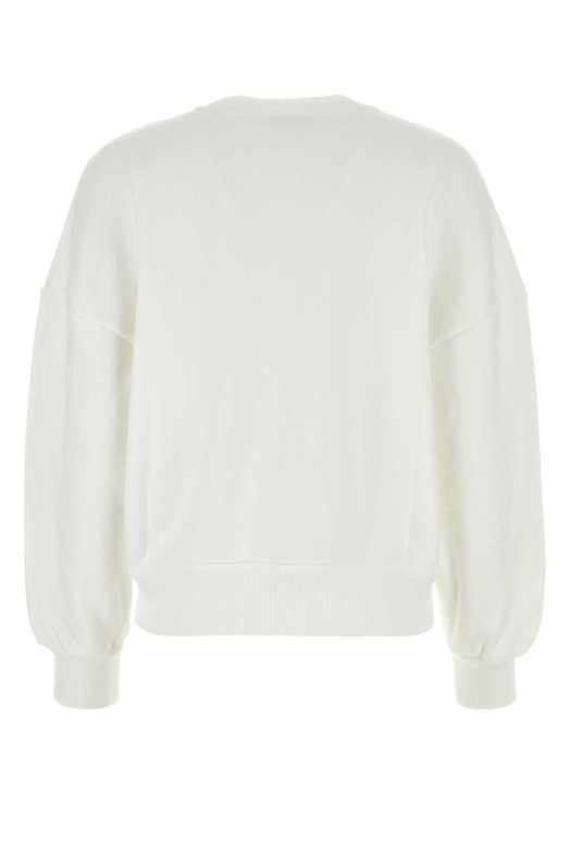 White cotton sweatshirt ALEXANDER MCQUEEN (781418QZALW)