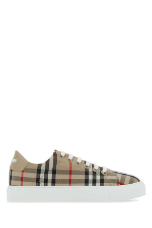 Embroidered canvas sneakers Multicolor BURBERRY (8049777)