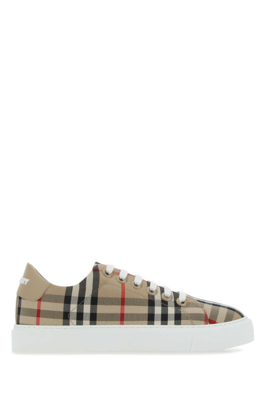 Embroidered canvas sneakers Multicolor BURBERRY (8049777)