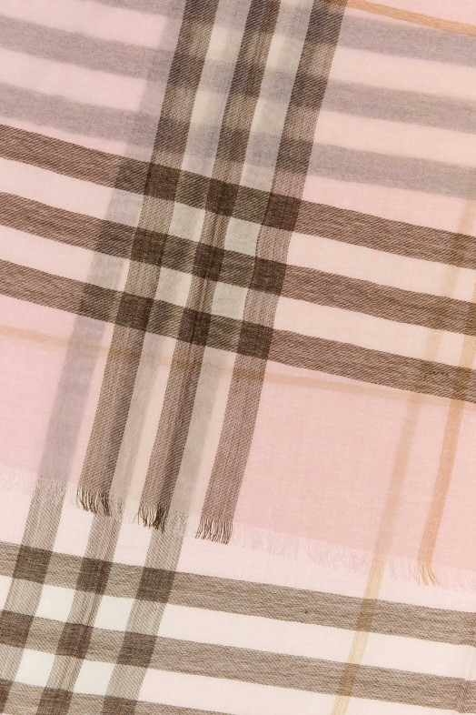 Шарф из шерсти с вышивкой BURBERRY (8114135)