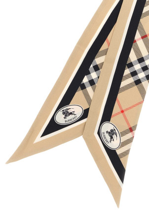 Embroidered silk foulard BURBERRY (8114238)