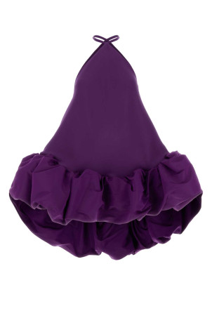 Purple crepe mini dress BALENCIAGA (872254TUT14)