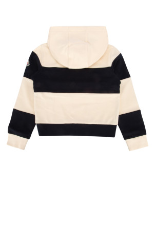 FELPA White/Black MONCLER JR (8G00007809AG)