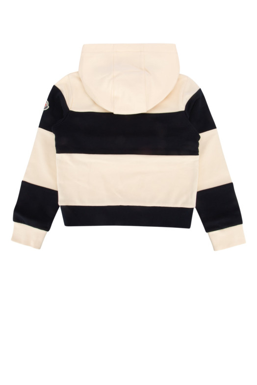 FELPA White/Black MONCLER JR (8G00007809AG)