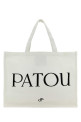 Белая хлопковая сумка для покупок PATOU (AC0240076)