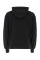 Black cotton oversize sweatshirt Black AMBUSH (BMBB001S24FLE001)