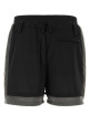 Black polyester bermuda shorts Black AMBUSH (BMCL001S24JER001)