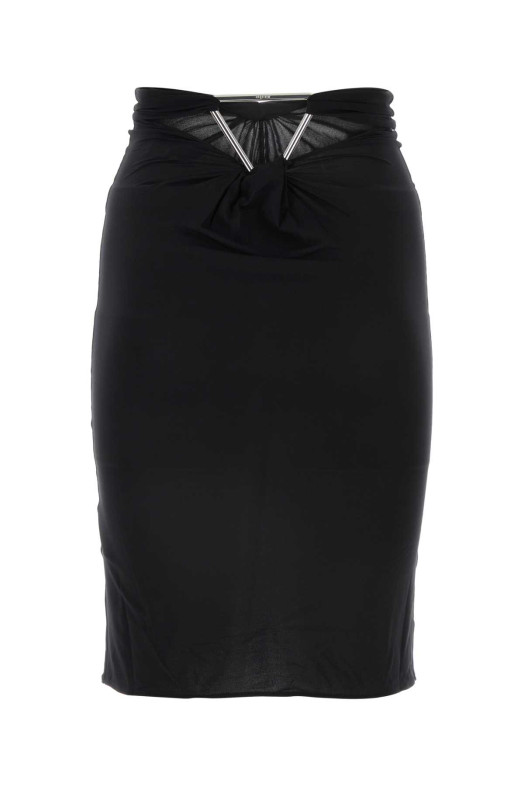 Black stretch nylon Triangle skirt Black COPERNI (COPJ55568)