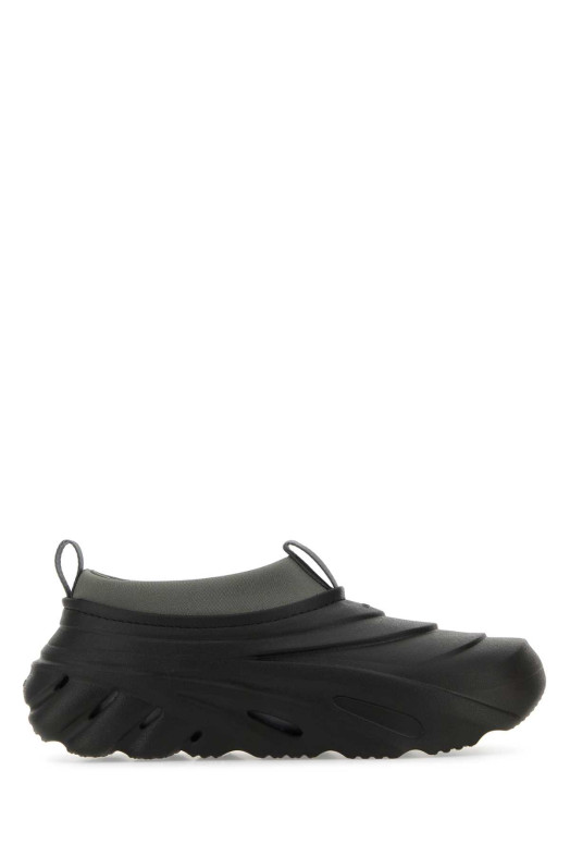Black rubber Echo Storm slip ons Blue CROCS (CR209414)
