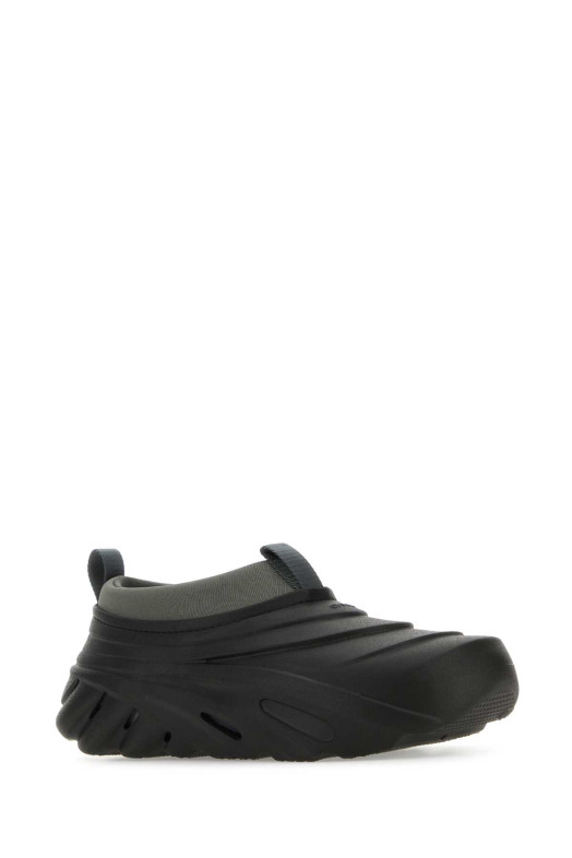 Black rubber Echo Storm slip ons Blue CROCS (CR209414)