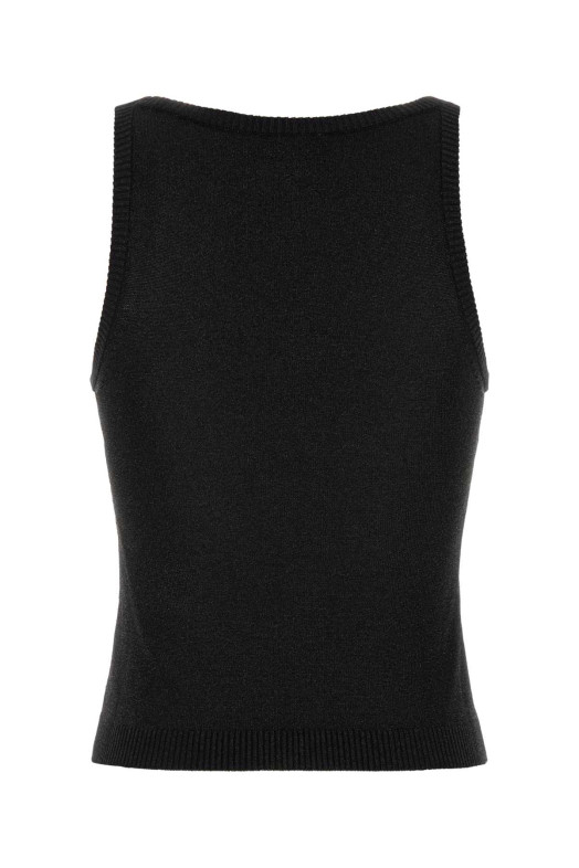 Black viscose tank top MISSONI (DC26SK01BK01H3)