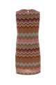 Мини-платье из вискозы с вышивкой MISSONI (DS26SG2ABR014T)