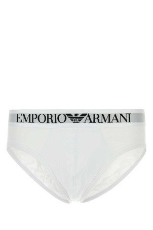 White stretch cotton brief EMPORIO ARMANI (EM000230AF14133)