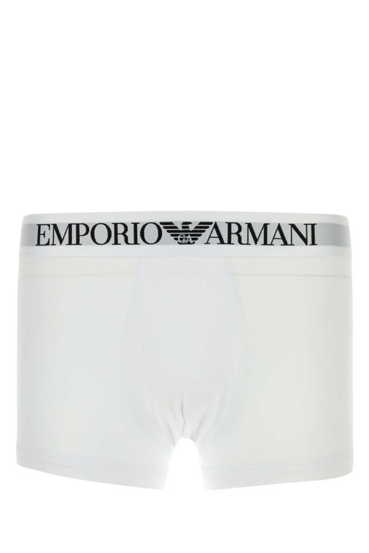 White stretch cotton boxer EMPORIO ARMANI (EM000231AF14133)