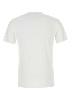 White stretch cotton t-shirt EMPORIO ARMANI (EM000379AF14133)