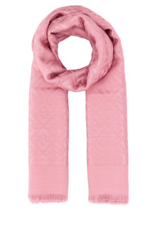 Pink silk blend scarf FENDI (FXT069AJW7)