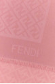 Pink silk blend scarf FENDI (FXT069AJW7)