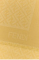 Yellow silk blend scarf FENDI (FXT069AJW7)