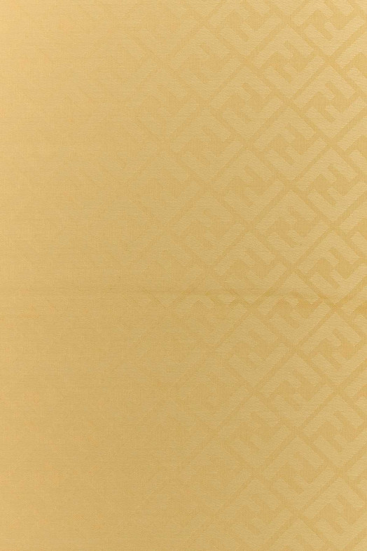 Yellow silk blend scarf FENDI (FXT069AJW7)