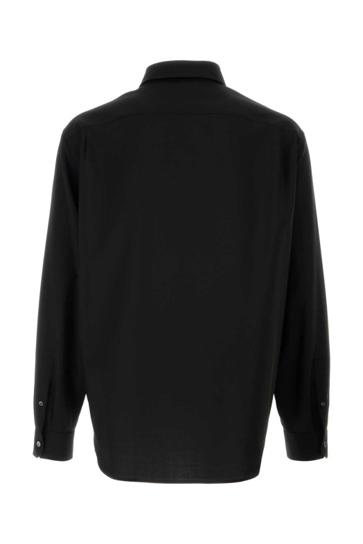 Back wool shirt Black LOEWE (H526Y05WGI)