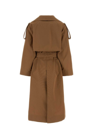 Brown cotton blend trench coat HERNO (IM000203D13297)