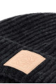 Black cashmere beanie hat Black LOEWE (KSA9OT1X01)