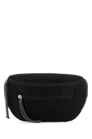 Black nylon Curb belt bag LANVIN (LMBGIB00DAVIA23)