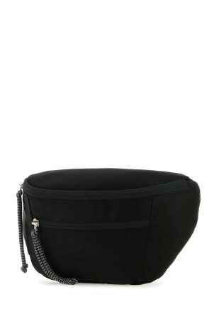 Black nylon Curb belt bag LANVIN (LMBGIB00DAVIA23)