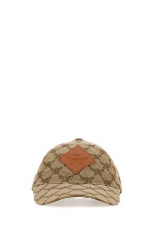 Embroidered polyester blend baseball cap MCM (MECESMM02)