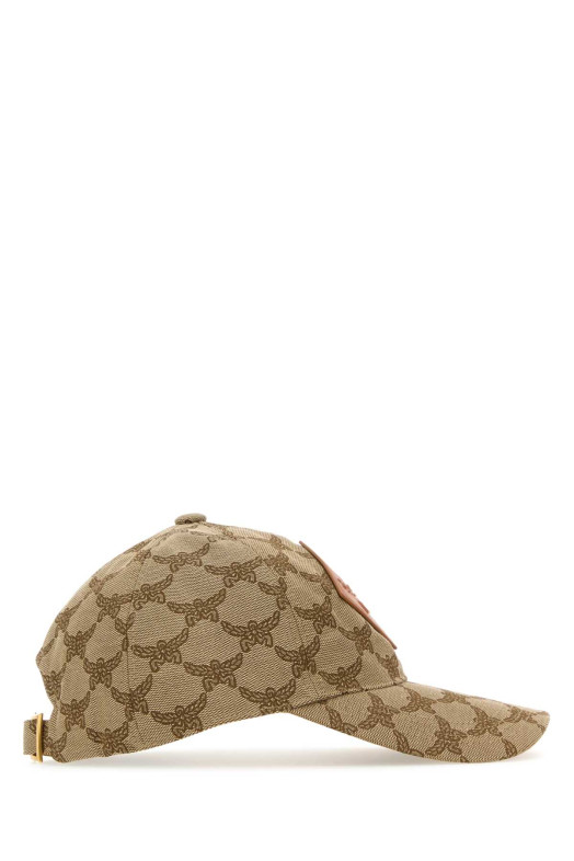 Embroidered polyester blend baseball cap MCM (MECESMM02)
